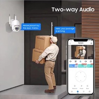 Caméra de surveillance intelligente Tuya 5g 2.4g double bande Wifi étanche Cc Tv hd avec zoom en ligne