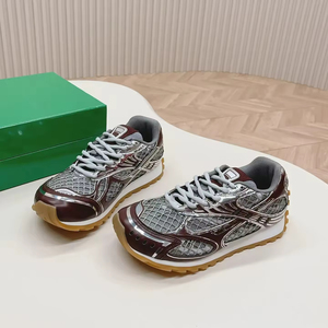 Zapatillas de Diseñador de Moda, Zapatos Plateados de Alta Gama, Ligeros, Cómodos, de Lujo, Casuales para Hombre, para Caminar a Diario - Product Image 4