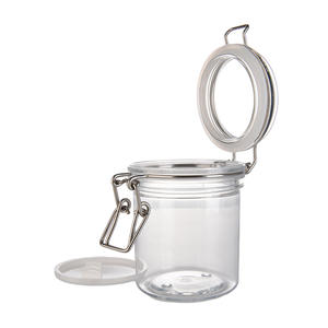 EMORI Lightweight Anti-corrosion Transparent BPA Free Durable Airtight <b>Seal</b> Plastic Jars with Lids (Customizable Sizes) - Product Image 3