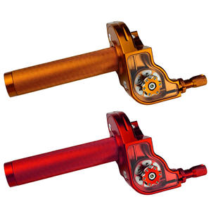 Guidon de <span class=keywords><strong>moto</strong></span> tout-terrain modifié, grand guidon à huile torsadé, 22 mm, universel, visuel, avec huileur - Product Image 4