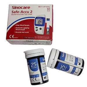 Glucómetro y Tiras Reactivas Sinocare Económicas Safe Accu2 - Product Image 6
