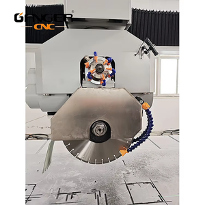 Ganger CNC 5 + 1 trục đá cắt đá cẩm thạch Granite thạch anh khối cầu Saw Máy cắt - Product Image 6