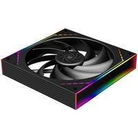 Ventilateur de refroidissement CPU TL-M14 ARGB à miroir infini 14CM, LED ARGB, roulement fluide, PWM 4 broches, installation facile pour boîtier d'ordinateur
