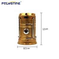 Lanterne de camping solaire Lampe de nuit solaire Pêche Sport Outdoor LED Camping Light pas cher grande lumière