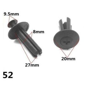 Rivets à pression à tête ronde, type R, clips de rivets, goupilles de verrouillage Niflatch, boutons-pression en métal - Product Image 4
