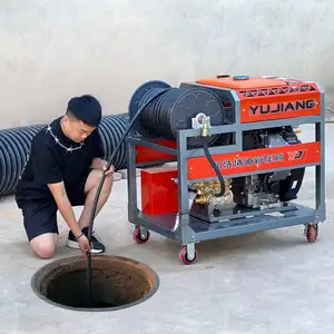 Sewer Hydro Jetting Machine for Root Removal Line Clearing