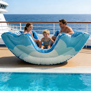 Balançoire gonflable en plastique épais et durable, balançoire gonflable pour les <span class=keywords><strong>jeux</strong></span> d'eau en plein air en été - Product Image 3