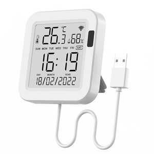LEDEAST TH16-A E Smart <strong>Temperature</strong> Sensor Switch with Tuya App <strong>Data</strong> <strong>Logger</strong> Alert Function for Home Humidity Monitoring Switch - Product Image 6