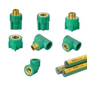 Offre Spéciale Pas Cher Plomberie PPR Raccords Vert PPR Coude Socker Tee Plug Union Cap PPR Tuyaux et Raccords - Product Image 4