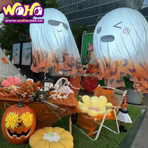 Con Rối Đầu Lâu Bơm Hơi Lớn Làm Theo Yêu Cầu/Trang Phục Đầu Lâu Bơm Hơi Halloween