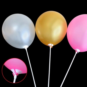 Wholesale Cheap 40 CM <strong>White</strong> Plastic <strong>Balloon</strong> Cup Holder Stand Stick with Base <strong>Balloon</strong> Accessories for Latex <strong>Balloon</strong> - Product Image 4