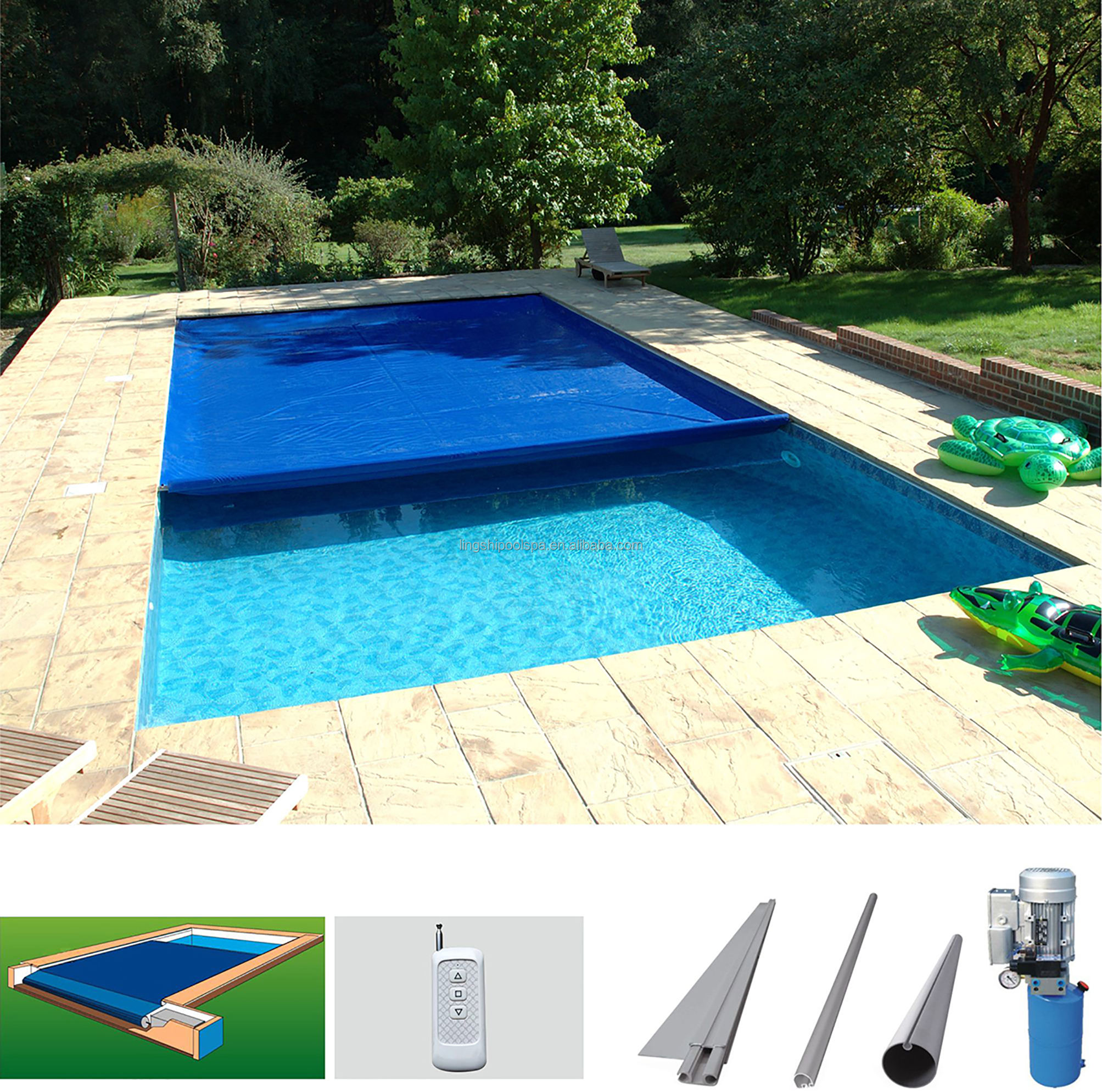 cubierta blanda para piscina