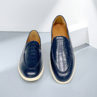 Chaussures mocassins élégantes et tendance en cuir de vache véritable pour hommes, qualité supérieure, design italien, chaussures décontractées de marque