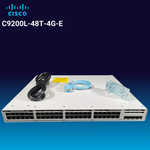 C9200L-48T-4X-E NOUVEAU Commutateur Cisco Original C9300L-48T-4X-E 48 ports Gigabit 4x10G SFP+ Uplinks QoS & SNMP C9200L-48T-4X-E - Product Image 1