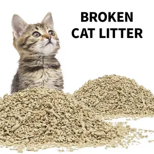 OEM मजबूत क्लंपिंग अत्यधिक प्रभावी गंध नियंत्रण बिल्लियों के लिए प्राकृतिक पौधा टूटी बिल्ली कूड़े