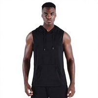 Camiseta Deportiva de Malla de Secado Rápido con Logotipo Personalizado para Hombre, Camiseta sin Mangas para Gimnasio, Fitness, Entrenamiento