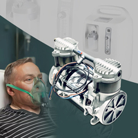 Compresseur d'air silencieux ZGK400P-70/2 à piston, moteur central, 70 L/min, sans huile, 2,0 bar