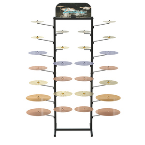 ชั้นโชว์ฉิ่งแบบกำหนดเองชั้นวางไม้ฉิ่งต้นไม้ยืนโลหะ26แขน - Product Image 1