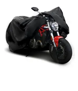 Evrensel su geçirmez motosiklet klozet kapağı tam vücut ısıya dayanıklı UV koruma motosiklet örtüsü çadır