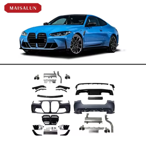 <span class=keywords><strong>Precio</strong></span> de fábrica, repuestos de coche G22 G26, parachoques delantero, parachoques trasero, difusor trasero, actualización M4, kit de carrocería para <span class=keywords><strong>BMW</strong></span> 4 Series G22 G23 G26 - Product Image 2