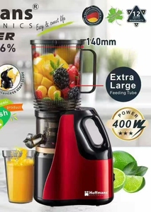 <span class=keywords><strong>Extracteur</strong></span> de jus à froid à vis à grande ouverture 140 mm HM-645, presseur à froid à haut rendement, appareil de cuisine avec moteur 400W - Product Image 5