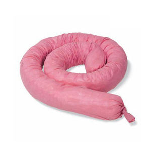 Economía 7,6 cm * 1,2 m Rosa Hazmat Absorbente químico Boom Producto Ambiental para el control de la contaminación por derrames - Product Image 1