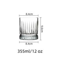 Ensemble de verres à liqueur à base lourde pour vodka tequila whisky liqueur spiritueux expresso