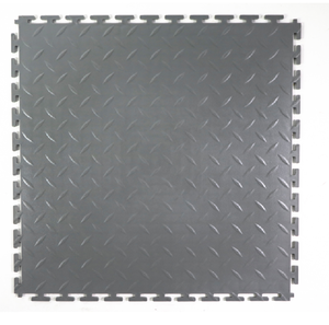 Dalles de sol de garage en <span class=keywords><strong>PVC</strong></span> ignifuges et emboîtables, revêtement de sol commercial imperméable, 50x50cm - Product Image 2