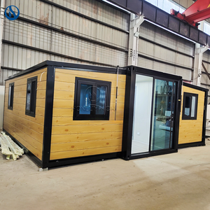 Casa Contenedor Expandible Honlu de 20 pies, 30 pies, 40 pies, Completamente Acabada, 2 Dormitorios, Casa Modular Moderna, Construcción Prefabricada Impermeable - Product Image 1