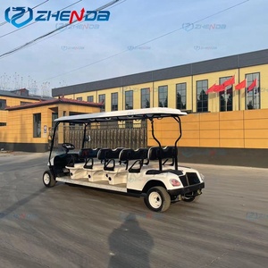 Carro Eléctrico de Lujo para 8 Pasajeros, Vehículo Utilitario de 8 Asientos, Carro de Golf Eléctrico para Uso en Resorts y Hoteles - Product Image 5