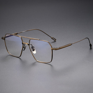 Occhiali da vista nuova montatura all'ingrosso montature per occhiali minimalisti Ultra leggeri montatura in titanio ottica - Product Image 1
