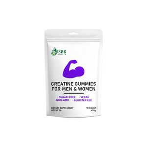 Fabricant de compléments alimentaires, gommes à la créatine monohydrate, nutrition sportive, gommes énergétiques pour adultes, développement musculaire, sans OGM - Product Image 1