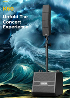 Altavoces Line Array Profesionales W-King K60 de 490W, Altavoz Inalámbrico, Sistemas de Cine en Casa, Altavoz Woofer para Eventos, Reproductor de Música