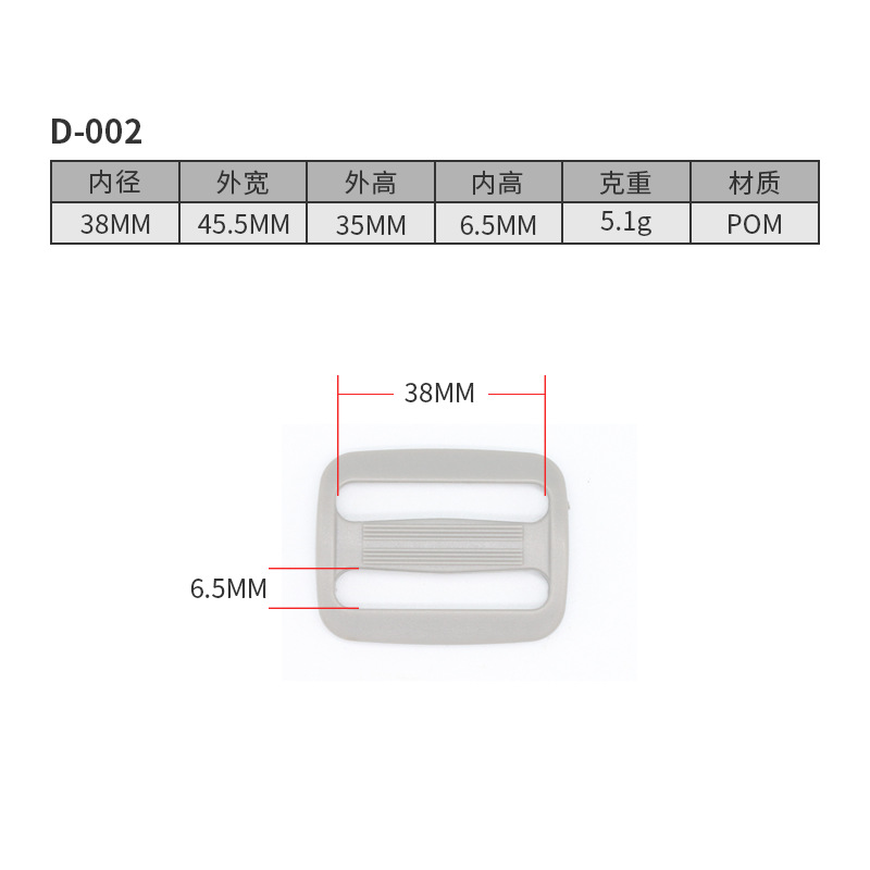 D002-38MM, Code couleur 802231