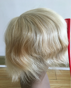 Cabelo humano de alta qualidade para a peruca do homem careca - Product Image 2