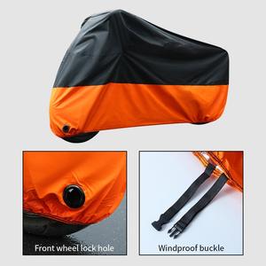 Housse <span class=keywords><strong>de</strong></span> <span class=keywords><strong>moto</strong></span> imperméable robuste CenterRoad, protection UV extérieure, antivol, ajustement universel, sportbike, cruiser, scooter - Product Image 3