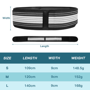 Cinturón de Cadera Unisex de Neopreno, Ajustable, Transpirable, Antideslizante, Soporte para Ciática, Articulación Sacroilíaca, Alivio del <span class=keywords><strong>Dolor</strong></span> de Espalda y Pelvis - Product Image 5