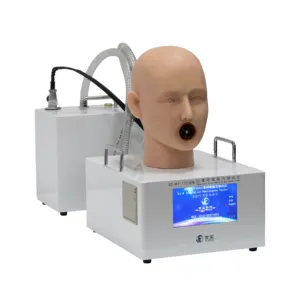 मुखौटा साँस लेना और exhalation प्रतिरोध परीक्षण के लिए परीक्षण मशीन