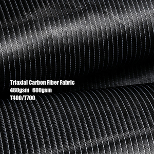 400g 600g 12K 24K Triaxial Carbon Fiber Fabric T400 T700 Carbon <strong>Fibre</strong> Roll for Boat Marine Ship Building - Product Image 2