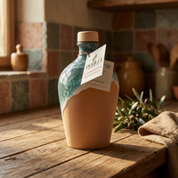 Aceite de Colza Orgánico Perilli Prensado en Frío Italiano 100% Puro de Grado Culinario 25CL-50CL en Botella de Cerámica con 12 Meses de Duración