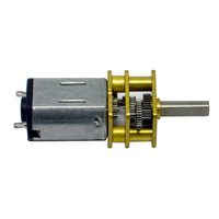 Motor de Engranajes Mini N20 100% METAL de Baja Velocidad, Caja de Engranajes para Impresora 3D, Motor de Reducción para Bolígrafo Impresor