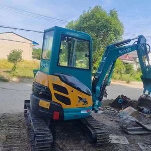 Mini-excavatrice Kubota U20 2023, 2000 kg, certifiée EPA et CE, faible nombre d'heures, d'occasion, origine Japon, avec accessoire tarière - Product Image 5