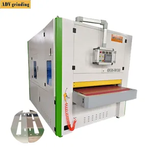 Máquina automática de pulido de láminas planas de Metal, máquina de desbarbado de bordes de 2mm