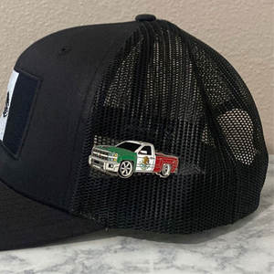 Pin Personalizado de Metal Esmaltado <span class=keywords><strong>para</strong></span> Gorra con los Colores de la Bandera Mexicana, Pin de Solapa de Coche <span class=keywords><strong>Chevy</strong></span>, Pin <span class=keywords><strong>para</strong></span> Sombrero del Águila Mexicana - Product Image 1