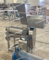 Industriële automatische citruspers met dubbele schroefpers, industriële wortelsap-extractiemachine