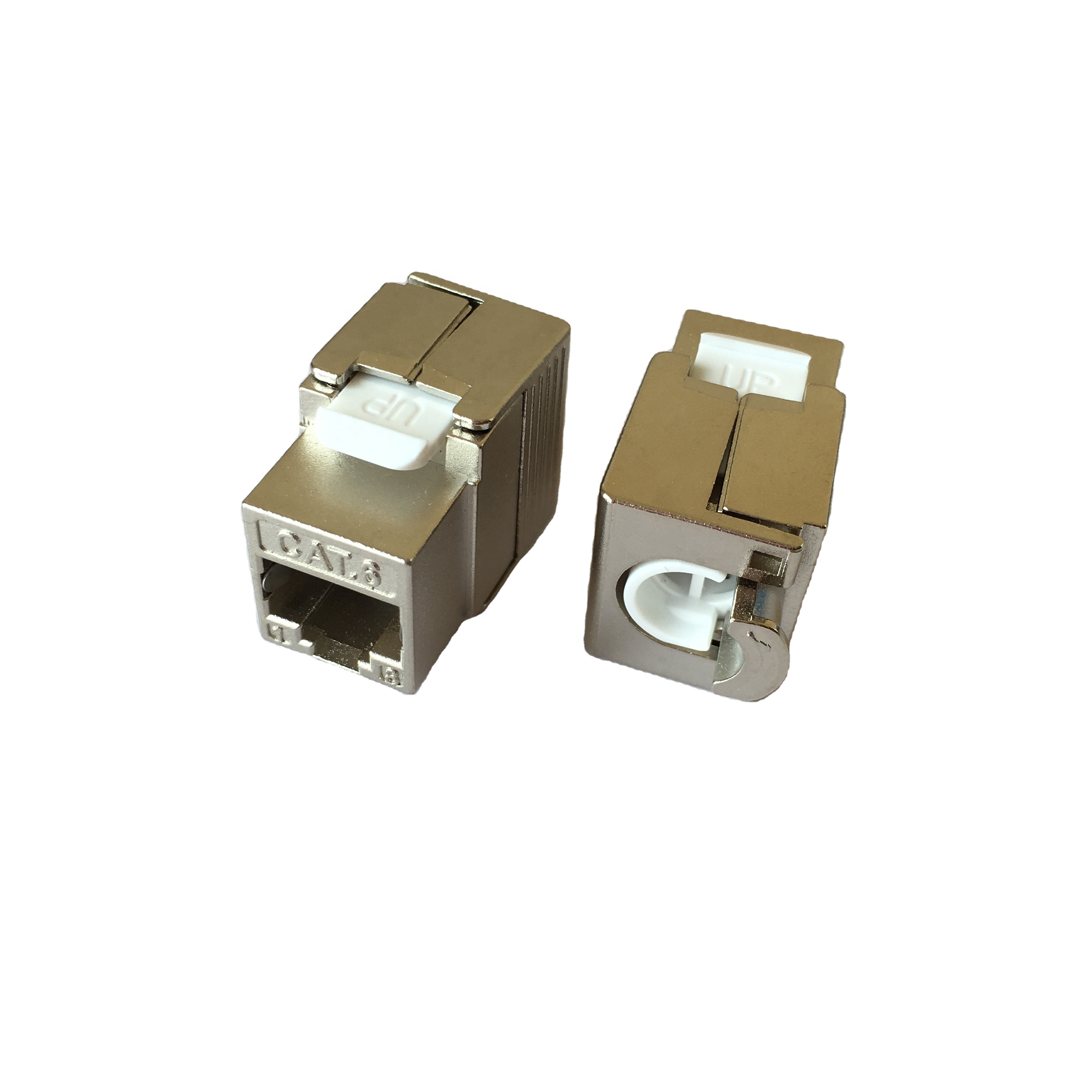 Новый мини-тип короткий корпус 180 градусов инструмент без инструмента Cat6 FTP Keystone Jack 100% прошел тест FLUKE