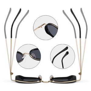 Custom Logo 2026 Fashion Men Women Leopard Candy Color Punk Sun Glasses UV400 Metal <b>Small</b> <b>Frame</b> Oval <b>Sunglasses</b> - Product Image 6