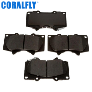 Plaquettes de frein auto en céramique semi-métallique OEM personnalisées en gros pour Toyota, référence D976-7877, références 04465-04070 et 04465-04090 - Product Image 3