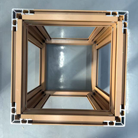 Structure de guidage personnalisée en alliage d'aluminium pour plateforme élévatrice résidentielle, accessoires de cadre de cabine d'ascenseur pour villa