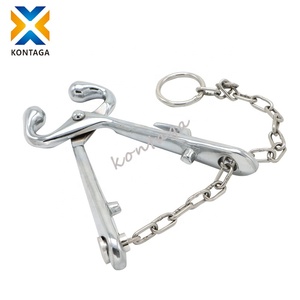 Pince à bec en acier inoxydable pour bovins à long manche avec <span class=keywords><strong>stabilisateur</strong></span> de vache à chaîne anneau de Traction OX support de taureau vétérinaire pour bétail - Product Image 3